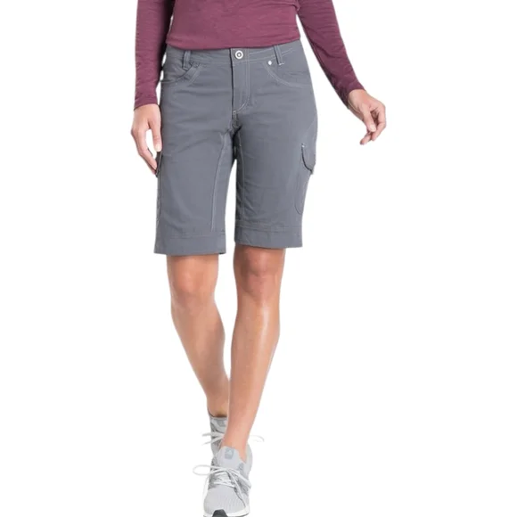 Kuhl Splash Cargo Hiking Shorts 11" Bermuda Short Shadow Gray Size 6 - Picture 3 of 13